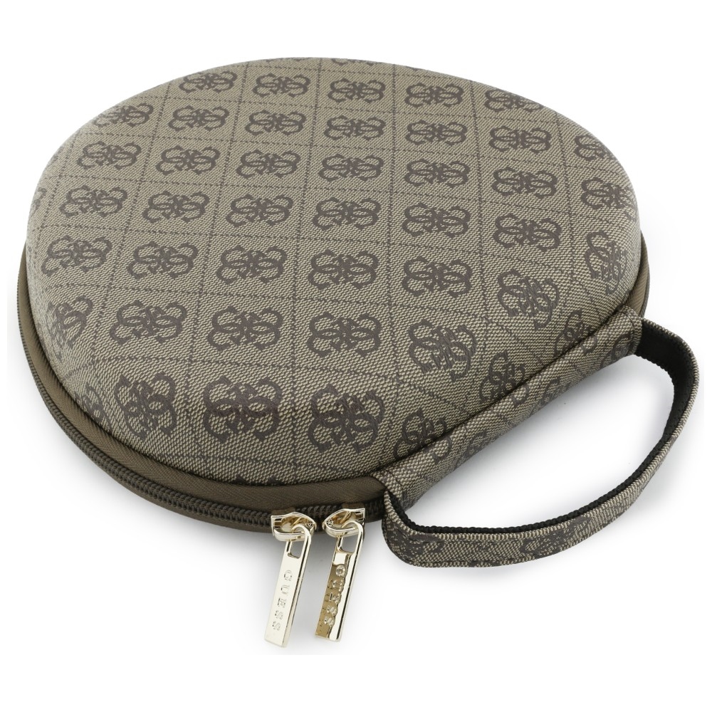 Guess Carry Box, odporność na wstrząsy, miękka wyściółka, codzienna ochrona, brązowy