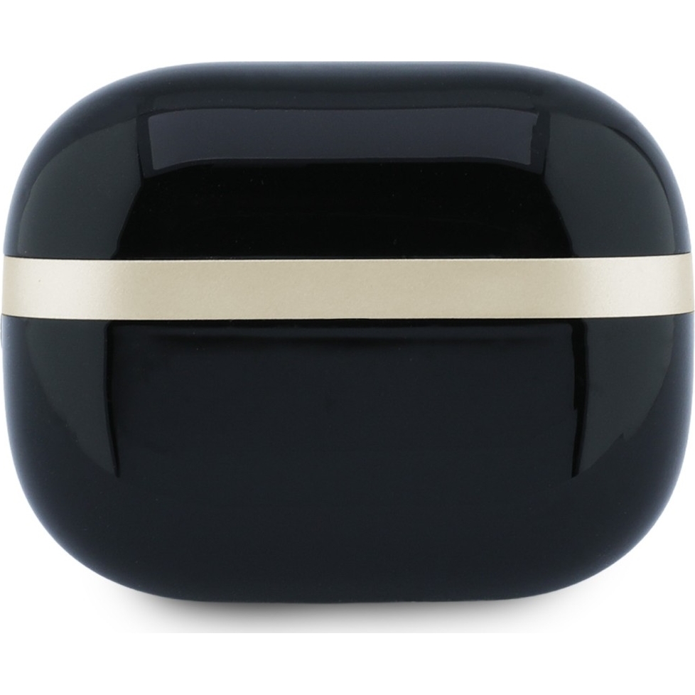 Guess TWS Guess Glossy Gold Line Printed Classic Logo, kompaktowe audio przenośne funkcjonalne praktyczne wygodne, [product.Kolor]