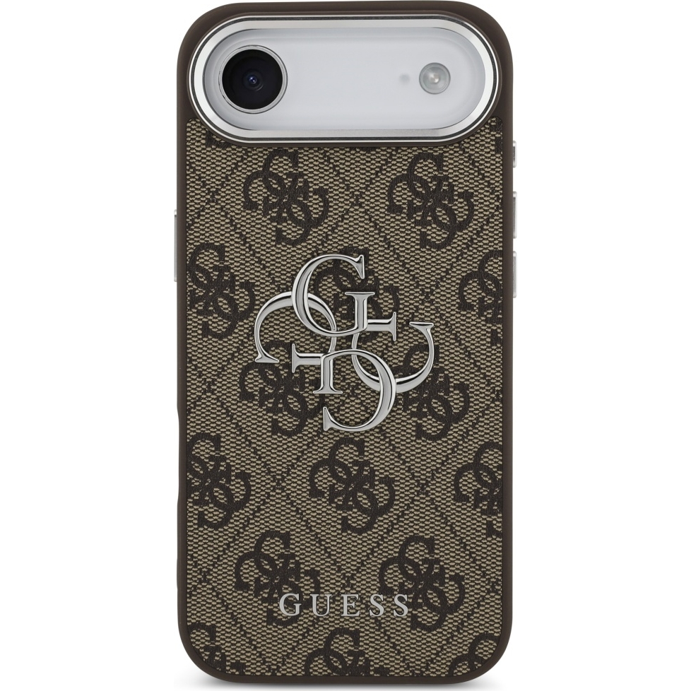 Oryginalne i ekskluzywne etui 4G Big Logo od marki Guess do iPhone 17 Air, brązowe