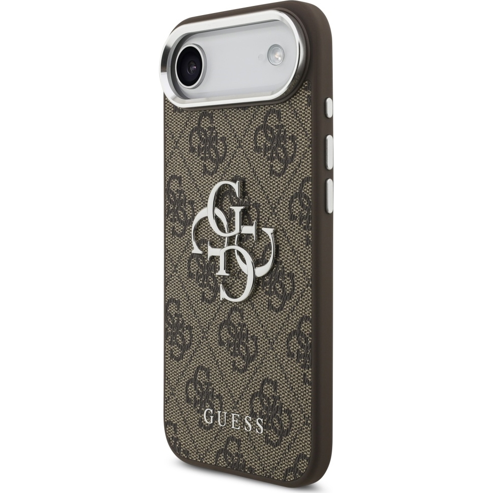 Oryginalne i ekskluzywne etui 4G Big Logo od marki Guess do iPhone 17 Air, brązowe