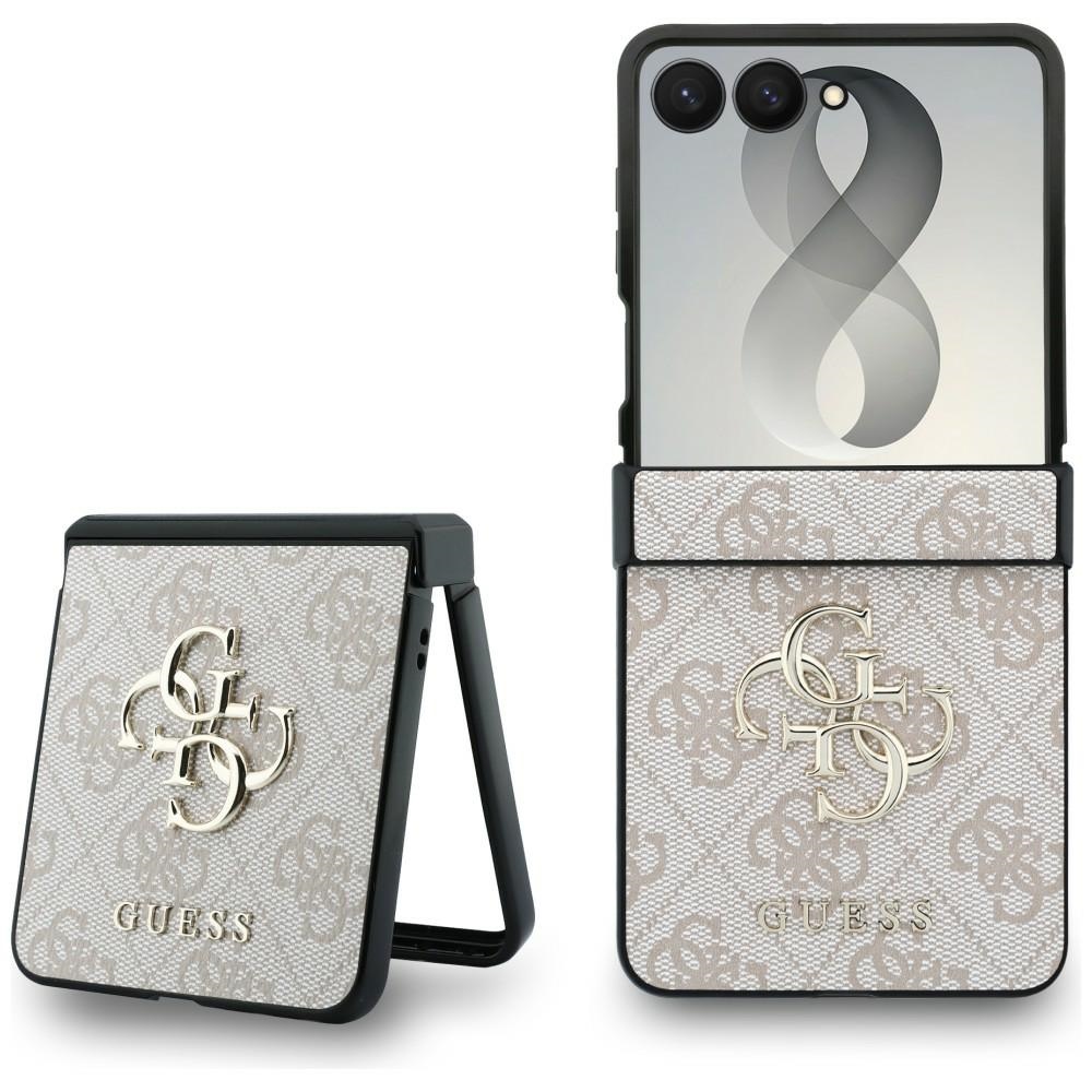 Guess Hardcase 4G Big Metal Logo stylowy pokrowiec ochronny etui na telefon premium design różowe