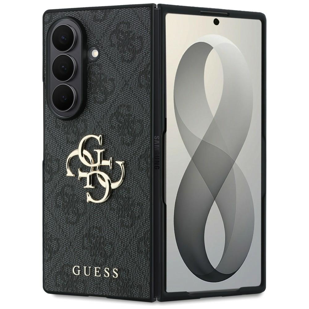 Guess Hardcase 4G Big Metal Logo stylowy pokrowiec ochronny etui na telefon premium design czarne