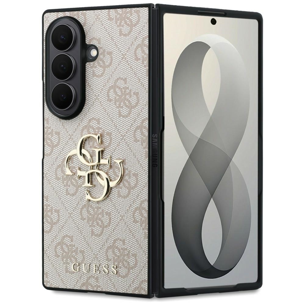 Guess Hardcase 4G Big Metal Logo stylowy pokrowiec ochronny etui na telefon premium design różowe