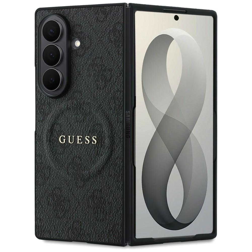 Guess Hardcase 4G Classic MagSafe stylowe modne etui ochronne na telefon oryginalny pokrowiec czarne