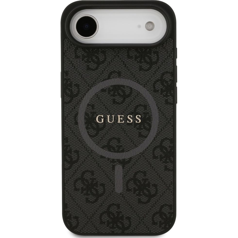 Etui Guess Hardcase 4G Ring Classic Logo MagSafe do Apple iPhone Air, czarne