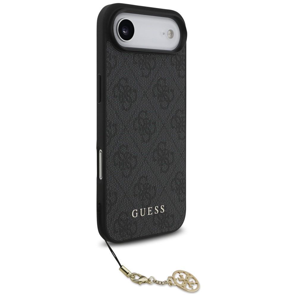Etui Guess 4G Charms Collection do iPhone Air, czarne