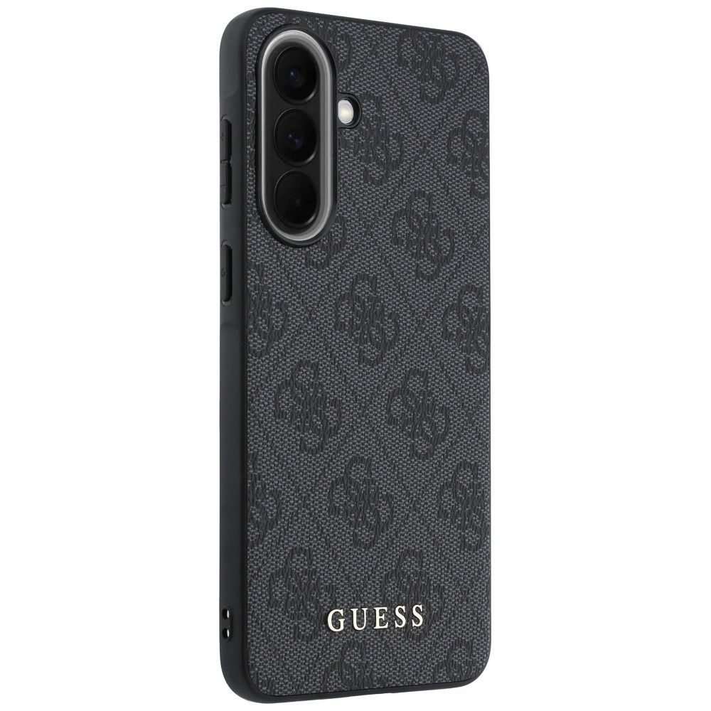 Guess Hardcase Leather, eko skóra miękkość dotyk elegancja styl komfort chwytu, czarne