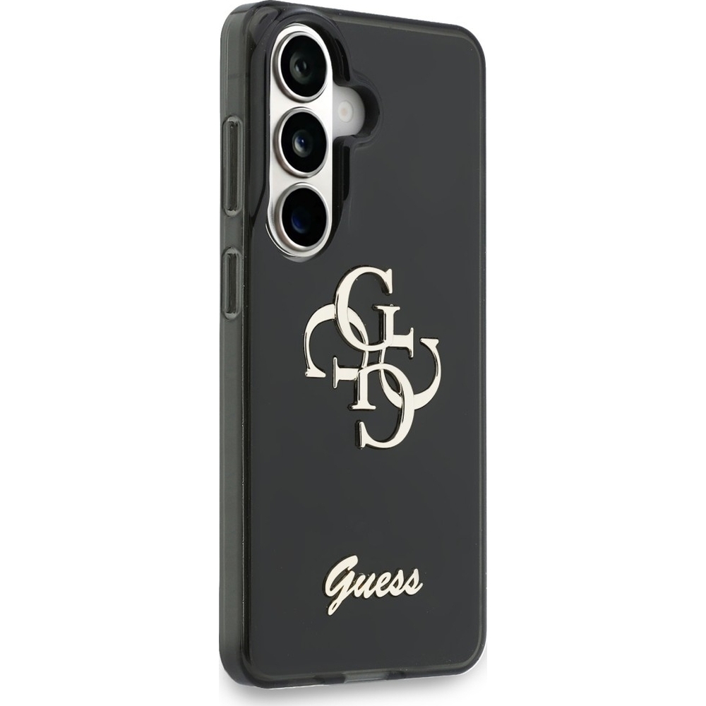 Guess IML Logo, trwała ochrona przed zarysowaniami, funkcjonalna, czarne Big Logo Guess