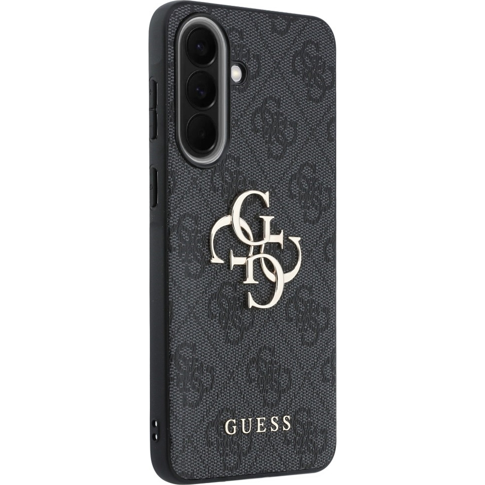 Guess Hardcase Leather, eko skóra miękkość dotyk elegancja styl komfort chwytu, czarny
