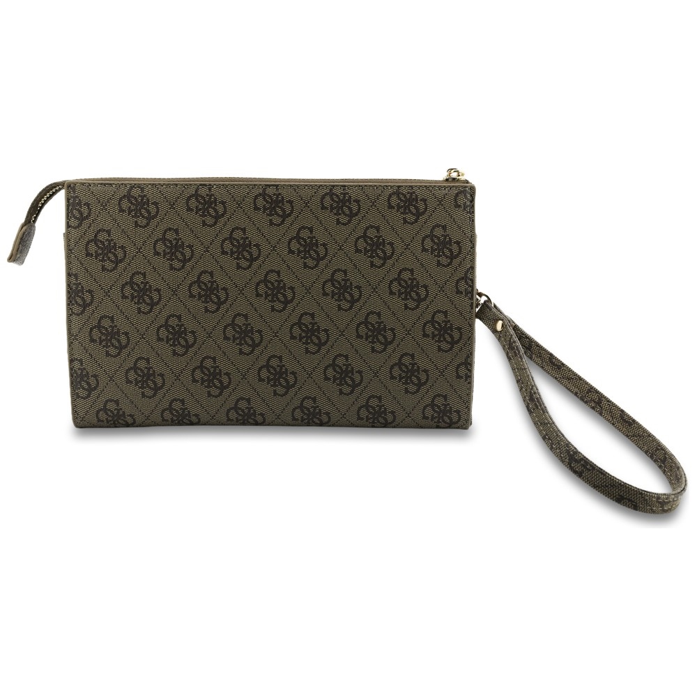 Guess Phone Pouch, wielofunkcyjne paski regulowane praktyczne dopasowane wygodne stylowe, brązowy