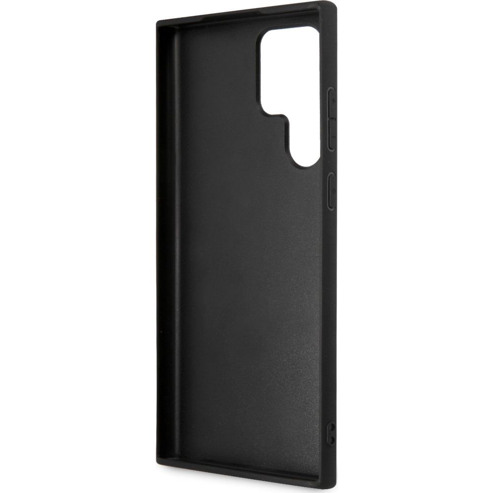 Etui Guess 4G Big Metal Logo do Samsung Galaxy S24 Ultra, brązowe