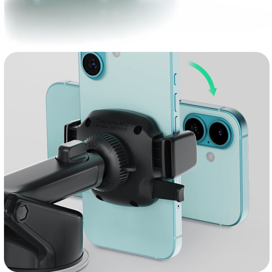 iOttie Easy One Touch Mini Pro, pełny obrót przegubu kulowego 360 stopni, funkcjonalny, [kolor-nazwa]