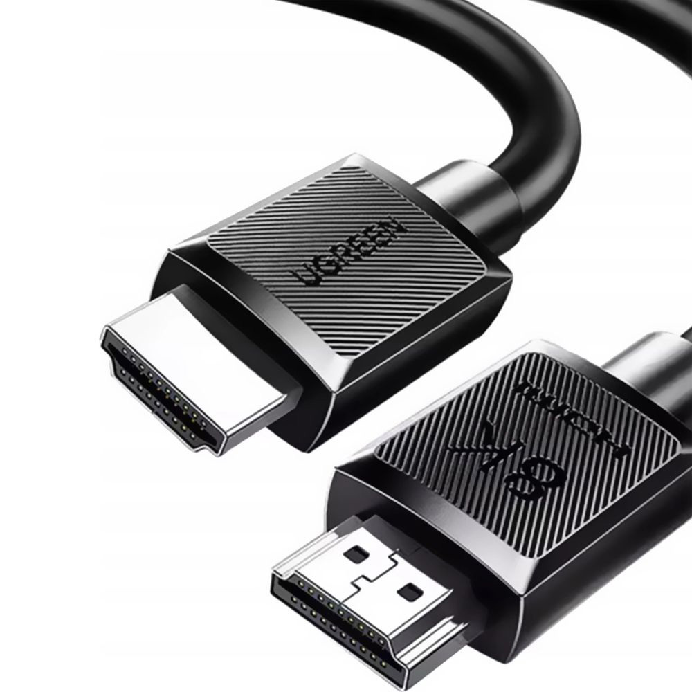 Ugreen HD175, kabel HDMI 2.1 do telewizora i konsoli, szybki, czarny