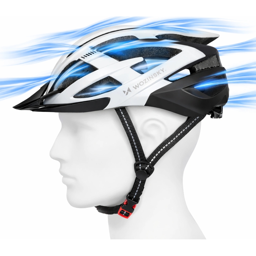 MTB Wozinsky HT-28VCB w kolorze czarno-białym