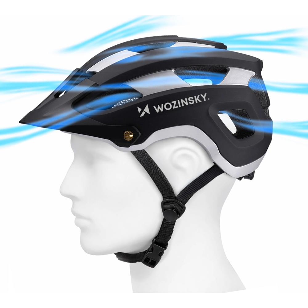 MTB Wozinsky HT-001 w kolorze czarno-srebrne