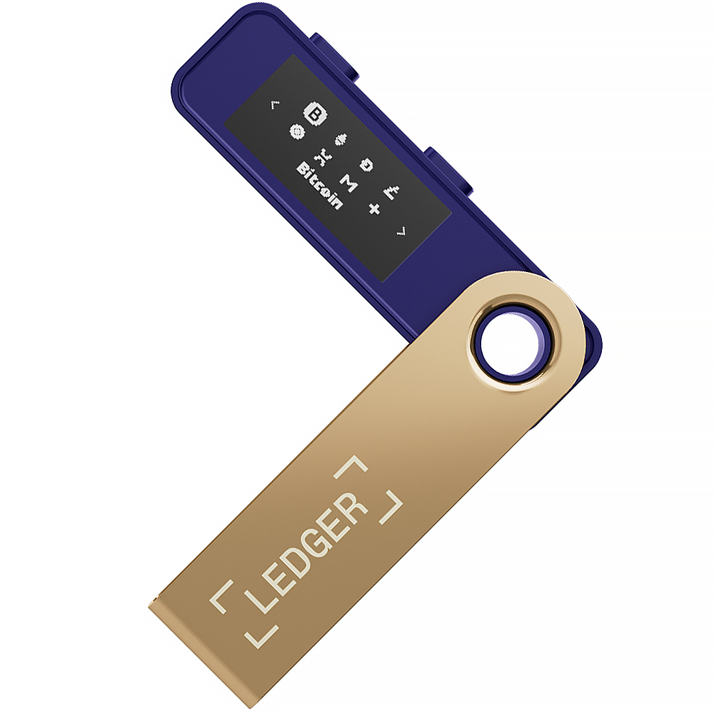 Portfel kryptowalut i NFT Ledger Nano S Plus, portfel-kryptowalutowy/ledger-nano-s-plus-zielono-przydymiony