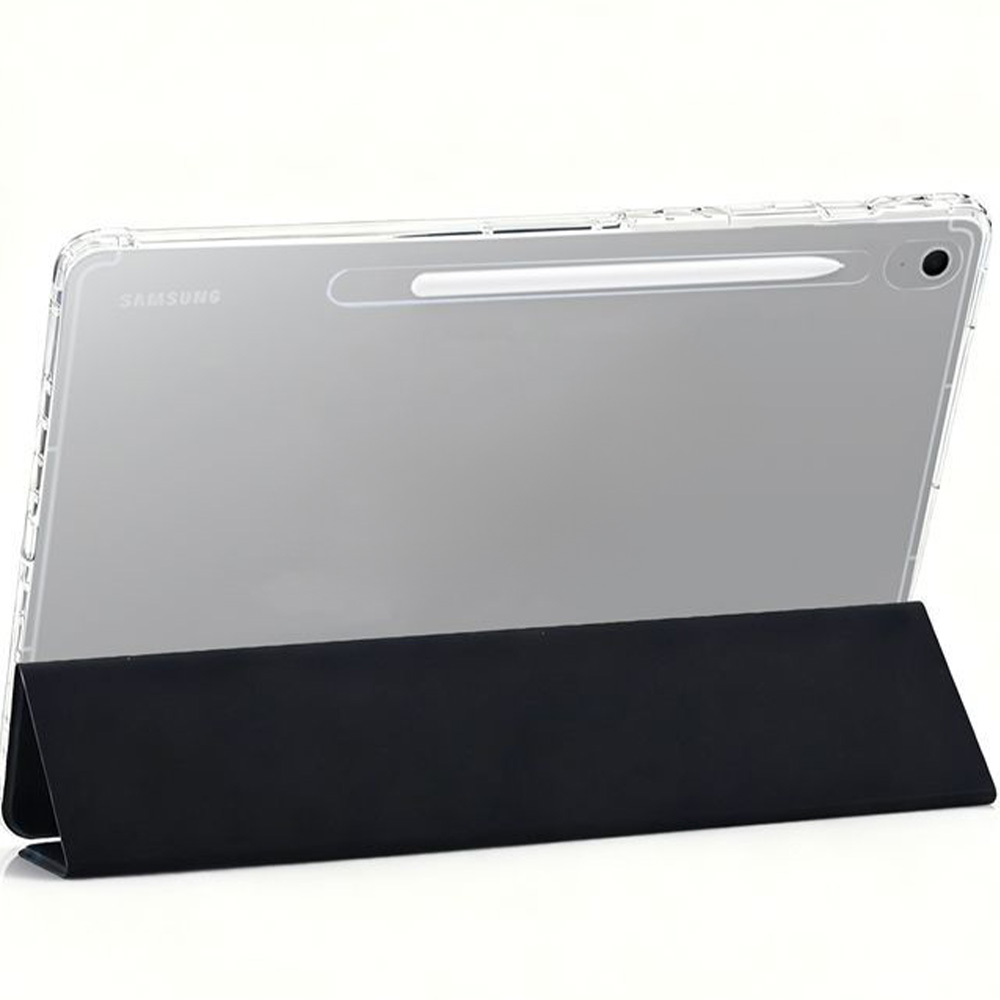Etui Mobile Origin Easy Tablet Case do Galaxy Tab S10 FE, czarno-przezroczyste