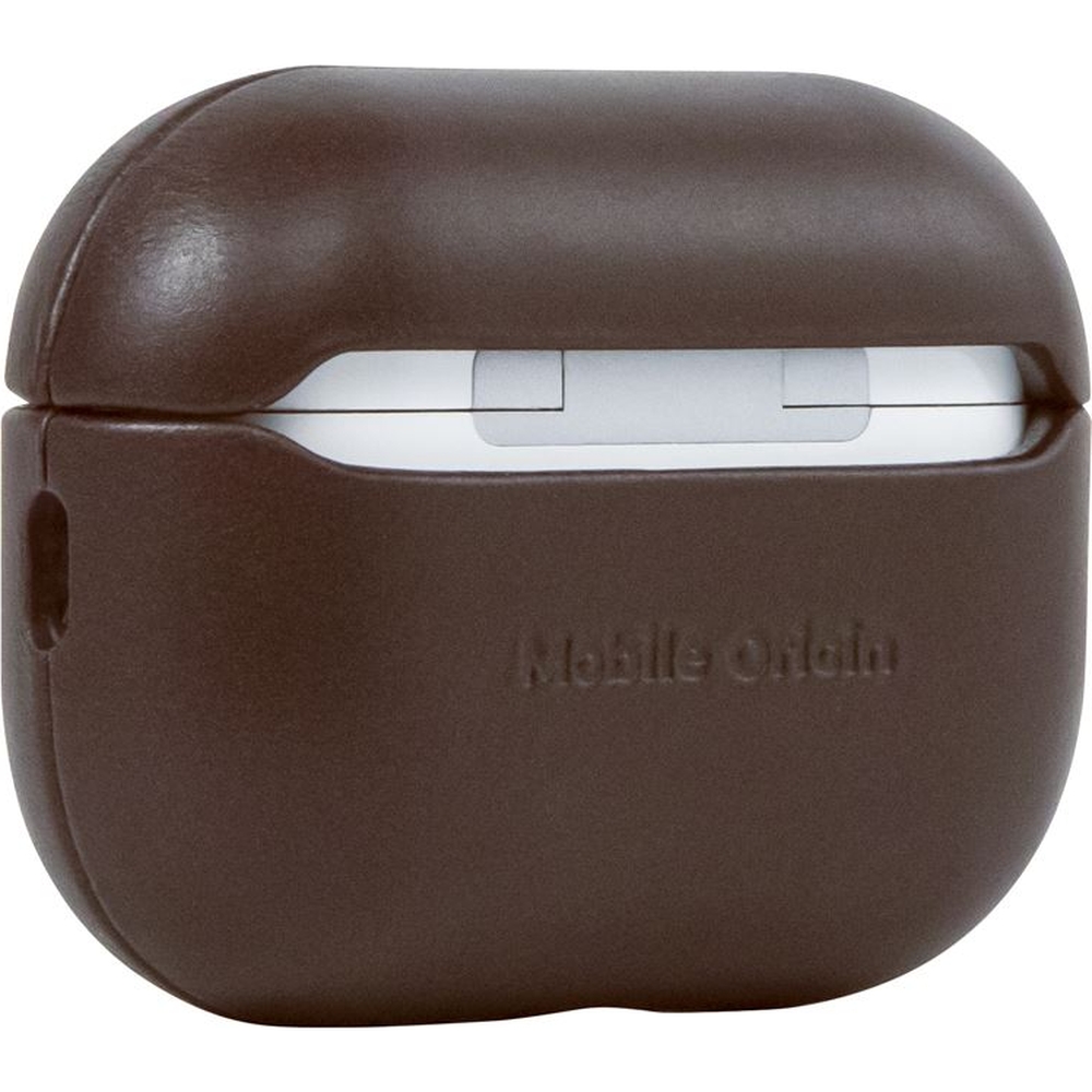 Mobile Origin Leather Case, kompaktowe wymiary niska waga poręczna funkcjonalność, brązowy