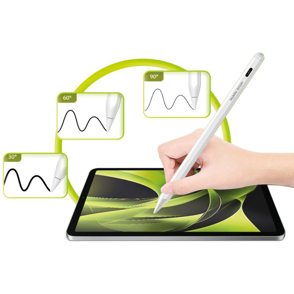 Rysik Mobile Origin Magnetic Stylus Pen PE2 do iPad 2018-2026, biały 