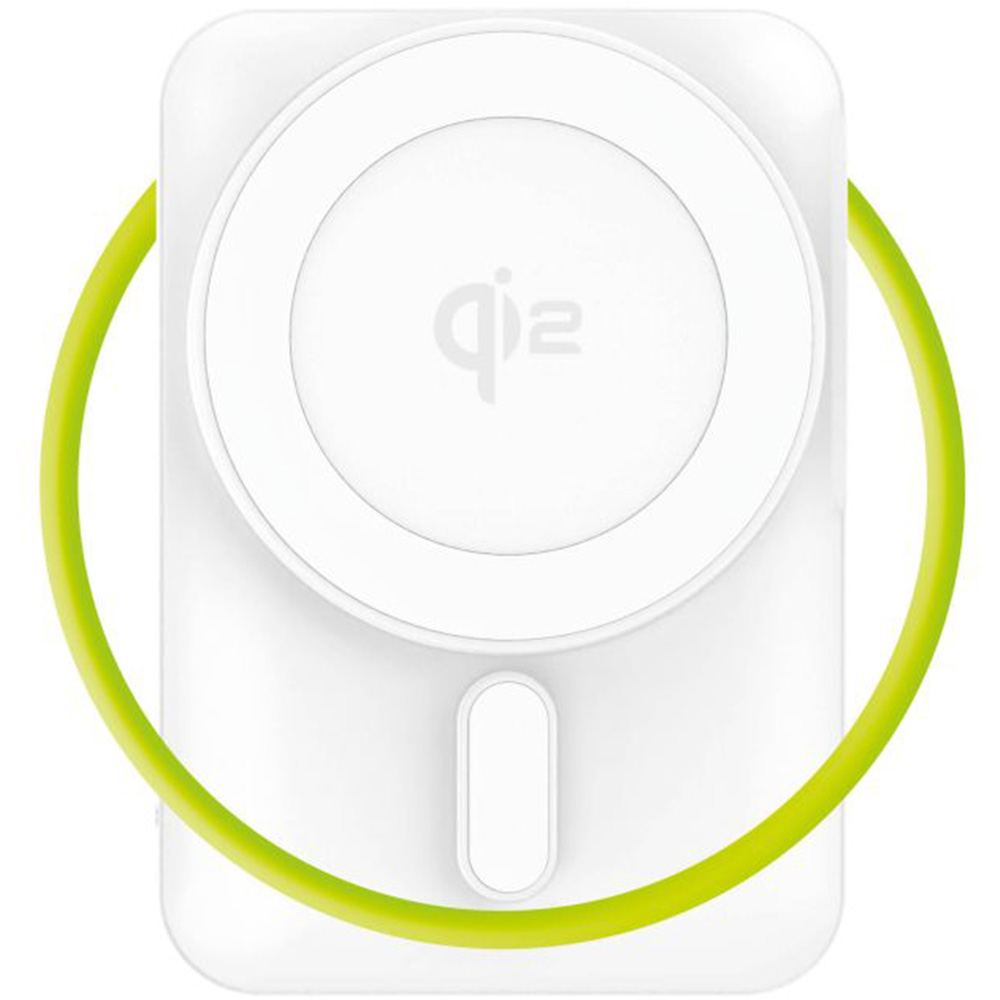 Powerbank indukcyjny Mobile Origin PB19 do MagSafe, Qi2 15W, USB-C 20W, 10 000mAh + kabel USB-C, biały