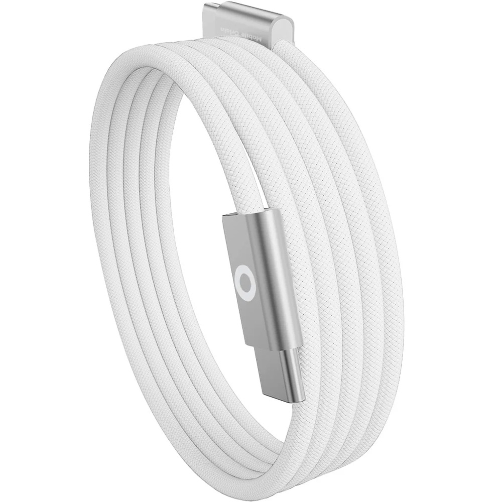 Kabel Mobile Origin UltraSlim CB11 USB-C do USB-C, PD 2.0 60W, 480 Mb/s, 1m, biały