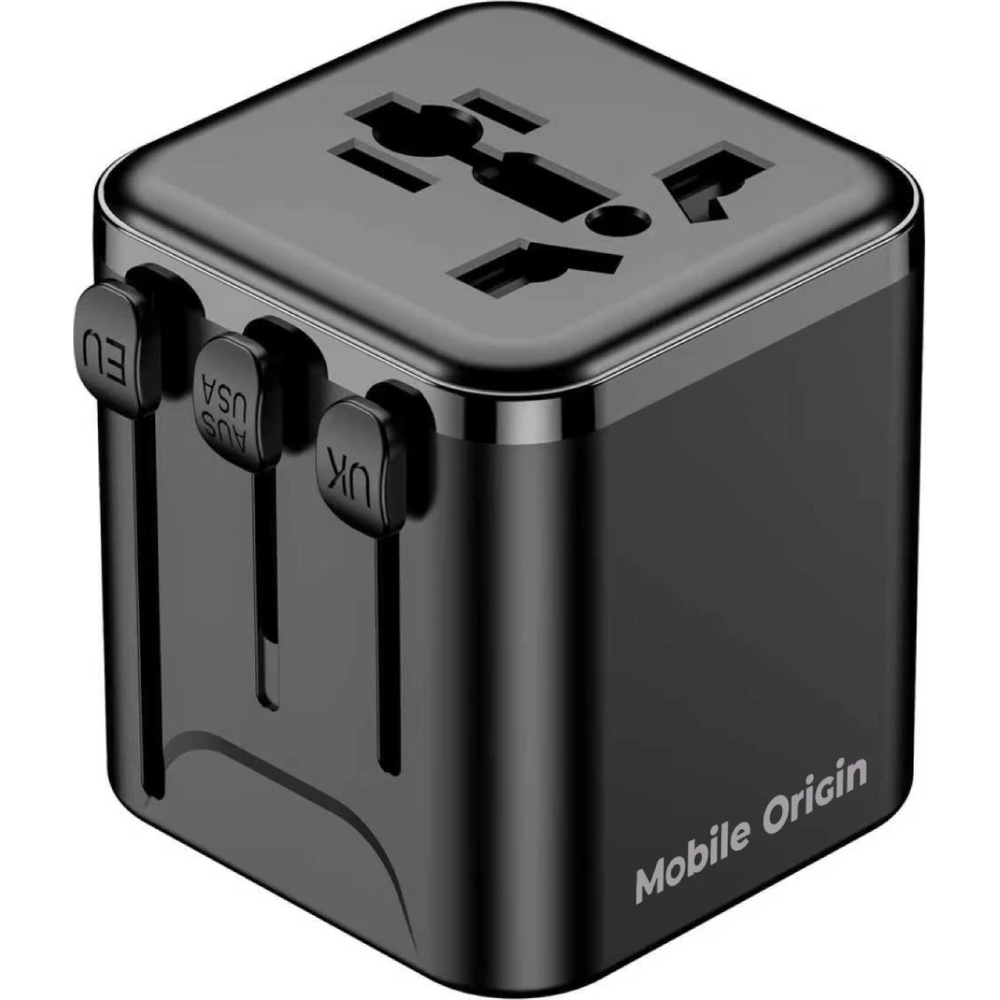 Adapter / przejściówka Mobile Origin, PW30 EU/UK/US/AUS czarna