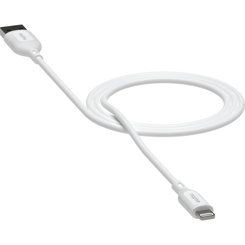 Mophie Essentials kabel USB-A do Lightning, biały