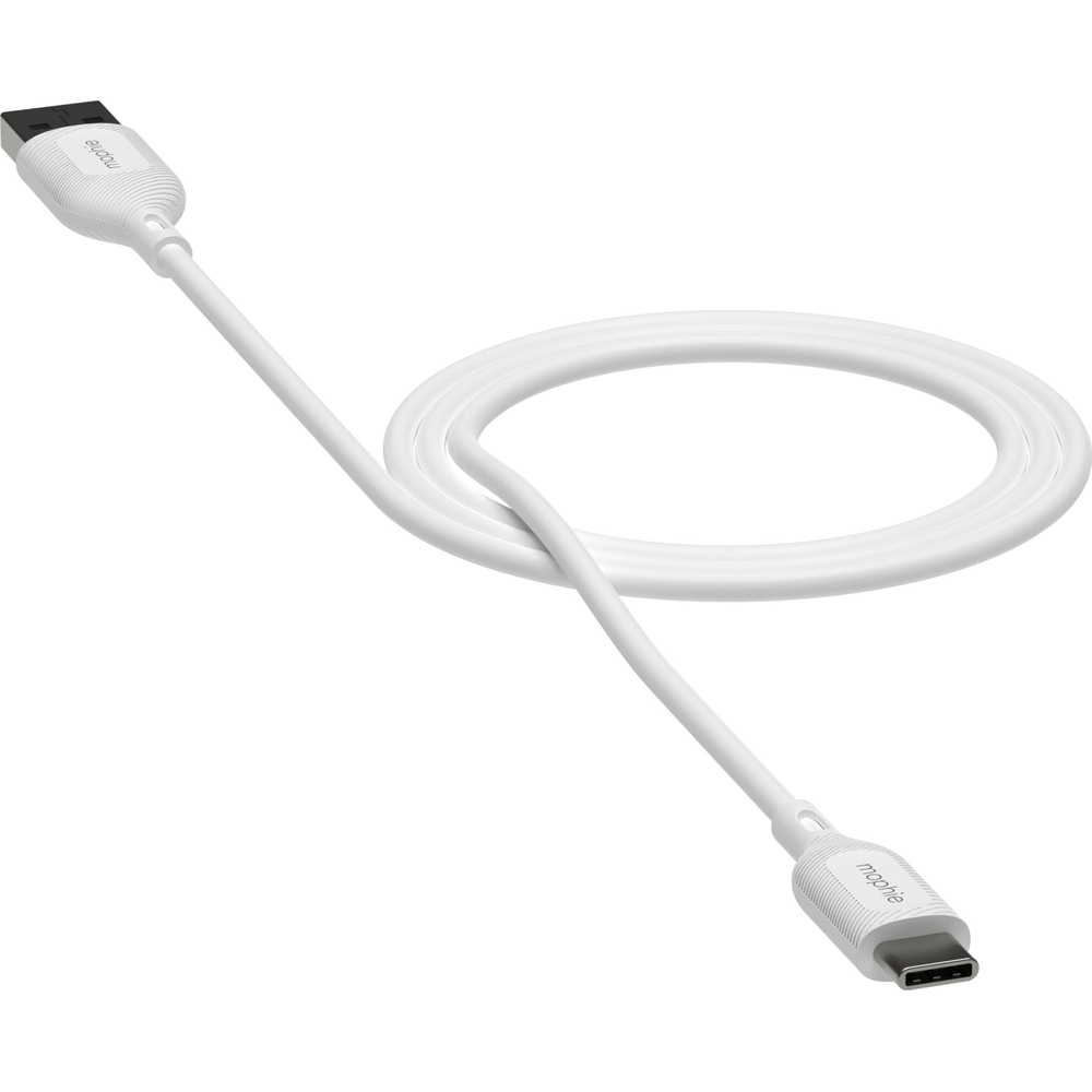 Wytrzymała konstrukcja kabla Mophie Essentials USB-A - USB-C