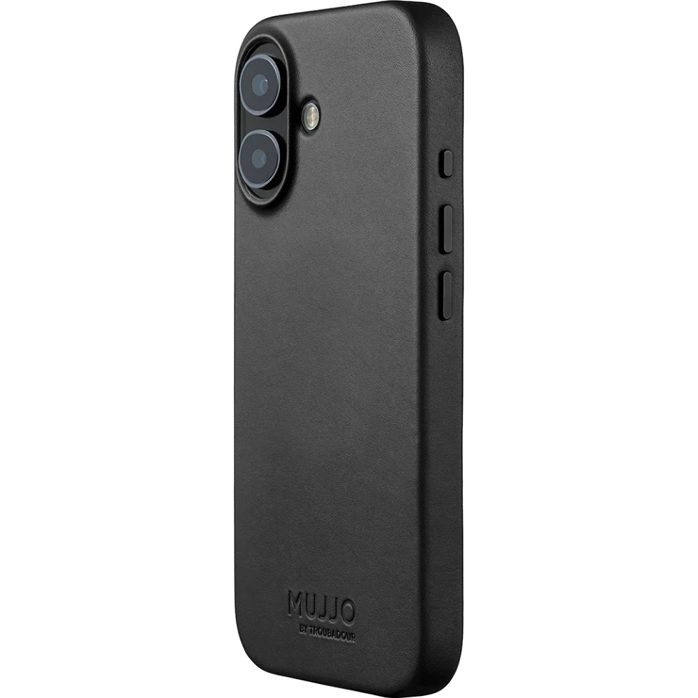 Etui skórzane Mujjo Full Leather Case do iPhone 17, czarne
