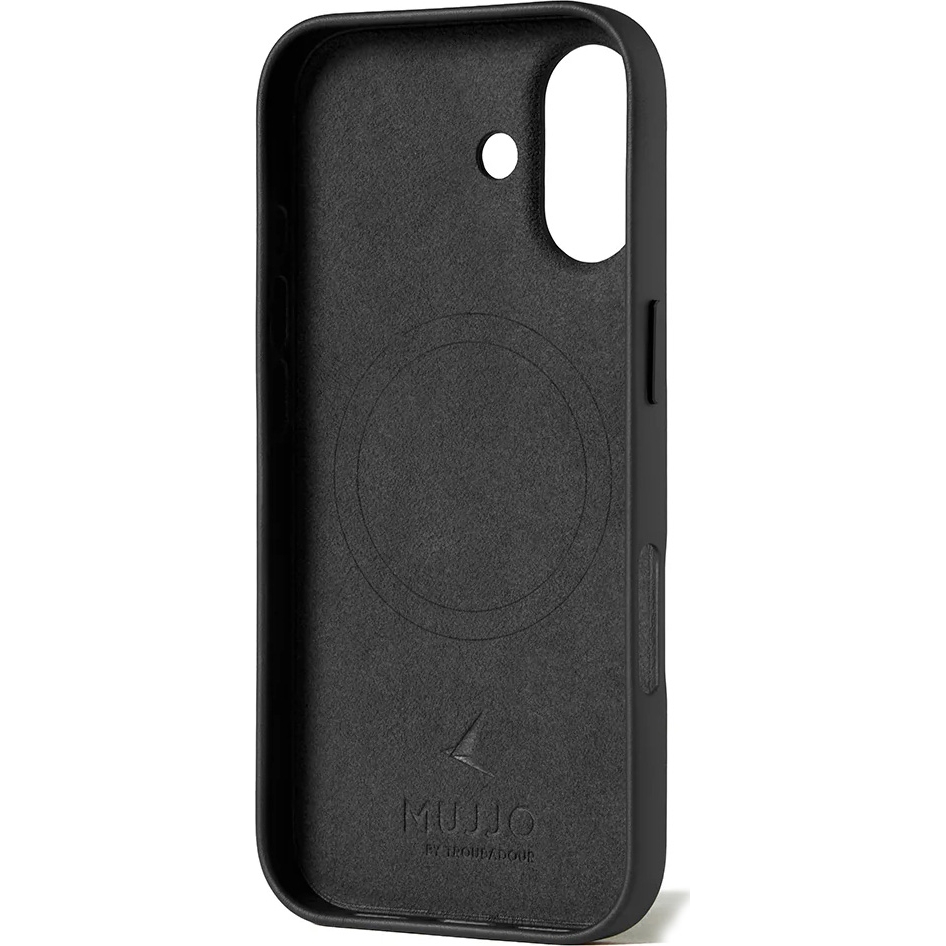 Etui skórzane Mujjo Full Leather Case do iPhone 17, czarne