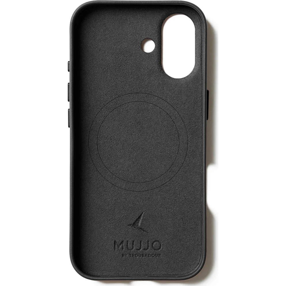 Etui skórzane Mujjo Full Leather Case do iPhone 17, czarne