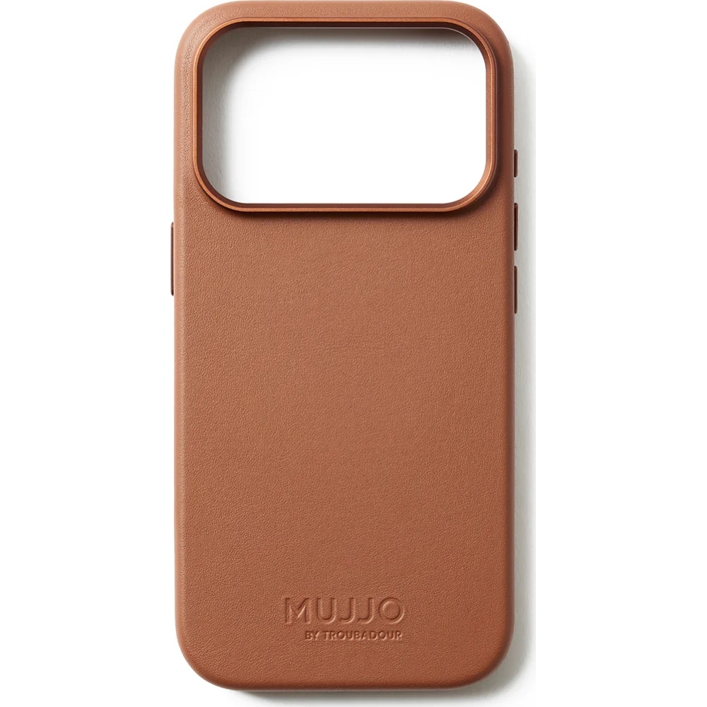 Etui skórzane Mujjo Full Leather Case do iPhone 17 Pro, brązowe