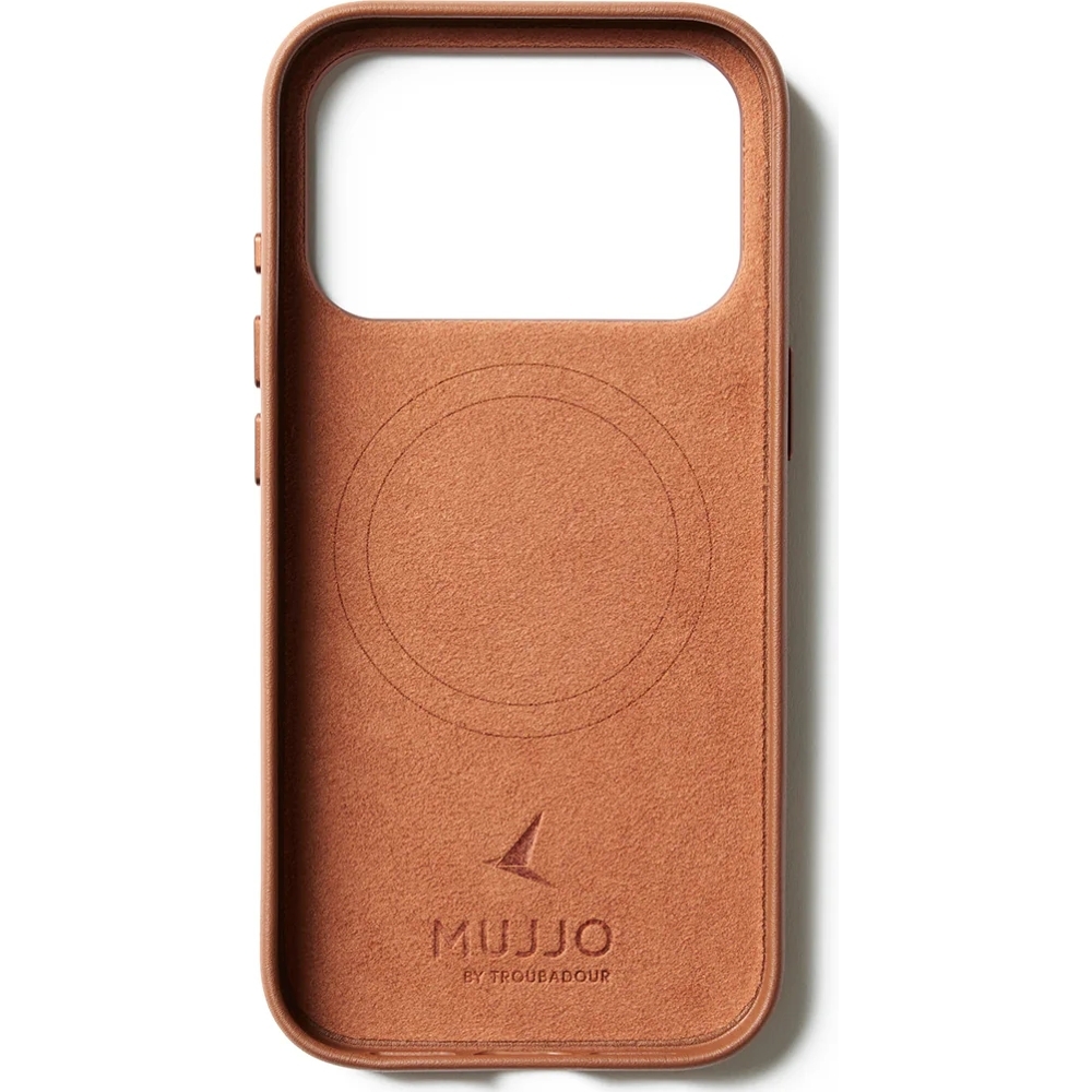 Etui skórzane Mujjo Full Leather Case do iPhone 17 Pro, brązowe