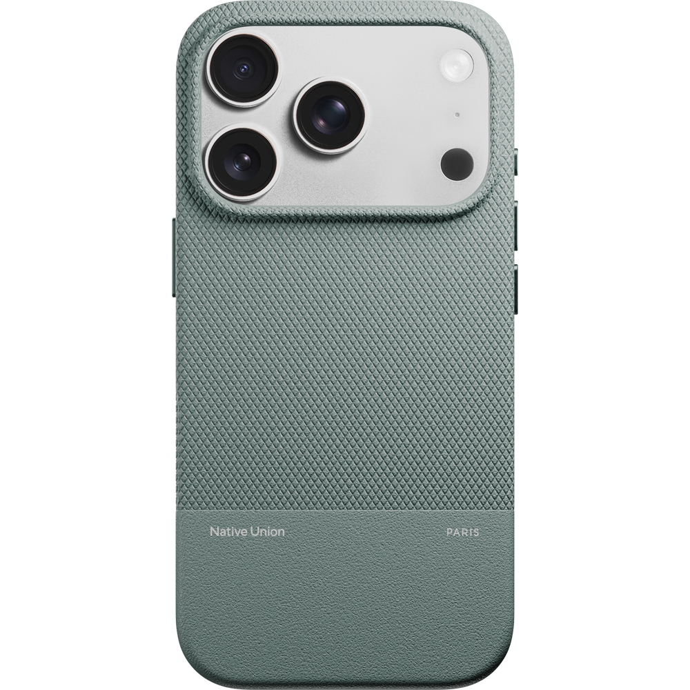Etui Native Union (Re)Classic Case do iPhone 17 Pro, zielone