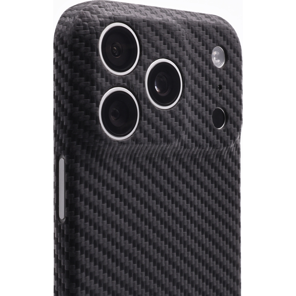 Karbonowe etui Nevox CarbonSeries Magnet Series wykonane z włókien węglowych i aramidowych dla iPhone 17 Pro