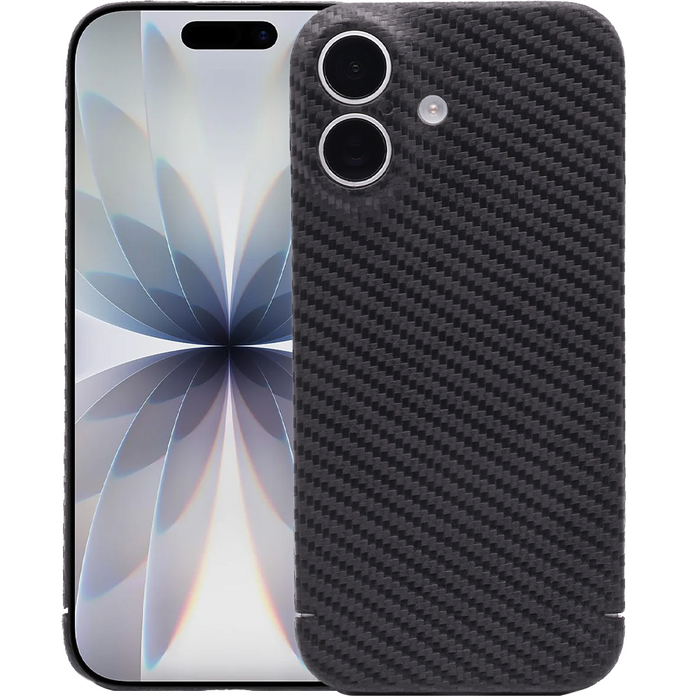 Etui Nevox Carbon Series do iPhone 17, czarne