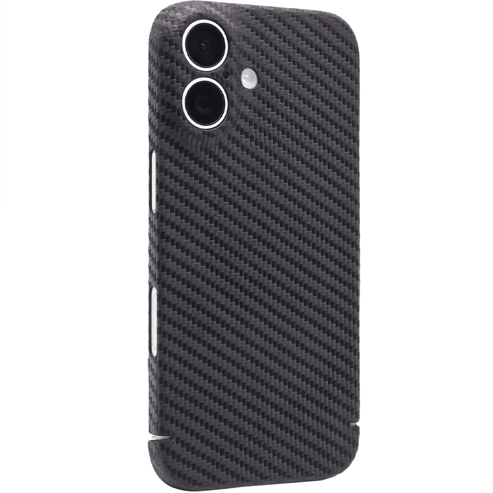 Etui Nevox Carbon Series do iPhone 17, czarne