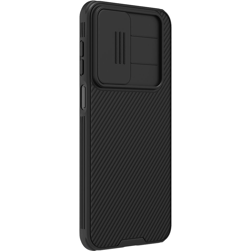 Etui z ochroną aparatu, kompatybilne z technologią MagSafe Nillkin CamShield Pro Magnetic do Galaxy A17 5G, czarne