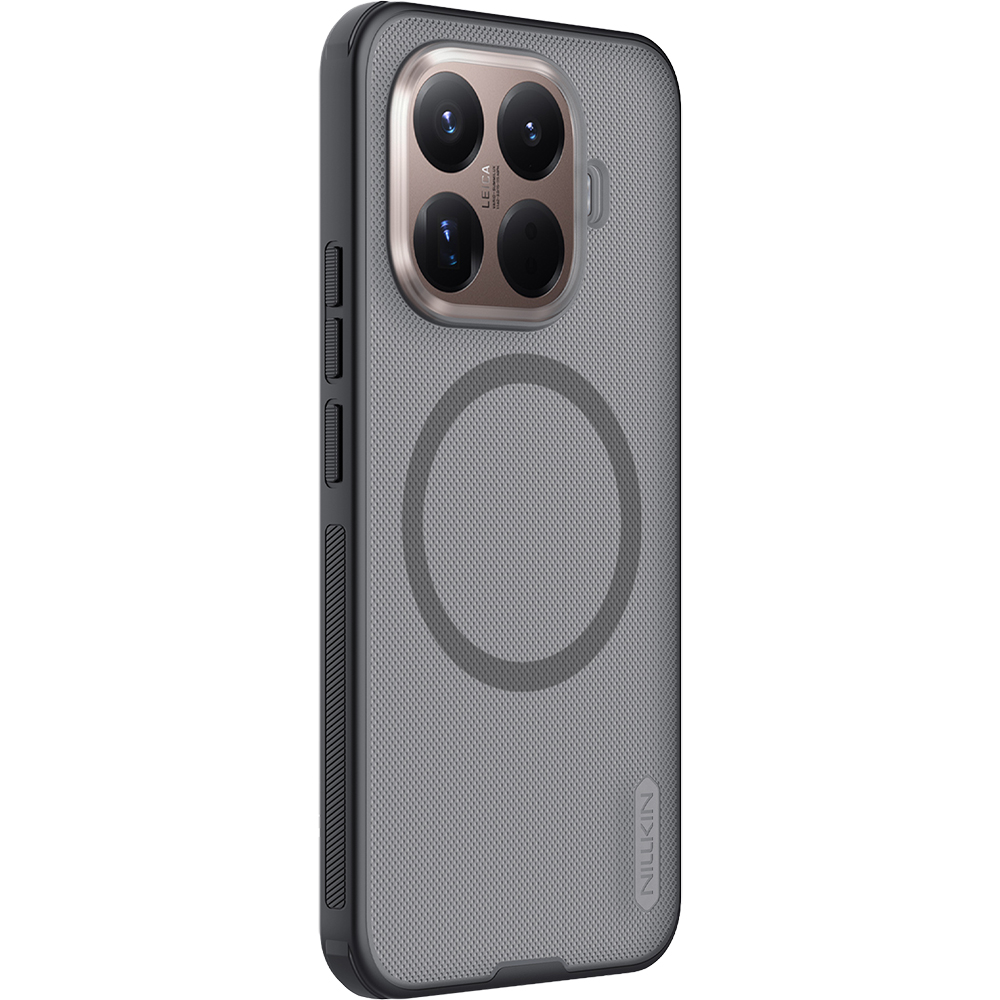 Etui Nillkin Frosted Shield Pro Magnetic do Xiaomi 15T Pro, czarno-przezroczyste