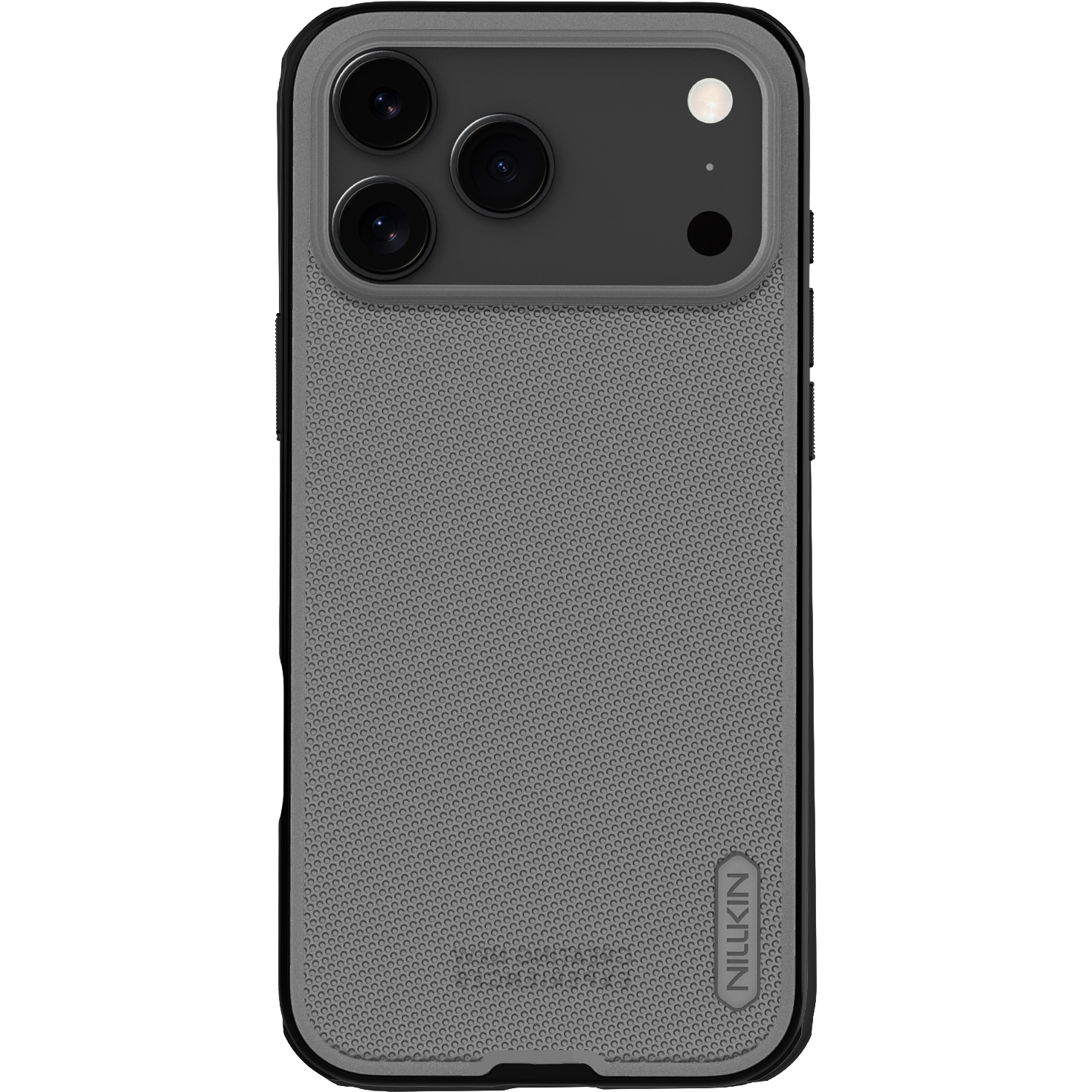 Etui Nillkin Frosted Shield Pro do iPhone 17 Pro Max, przezroczyste z czarną ramką