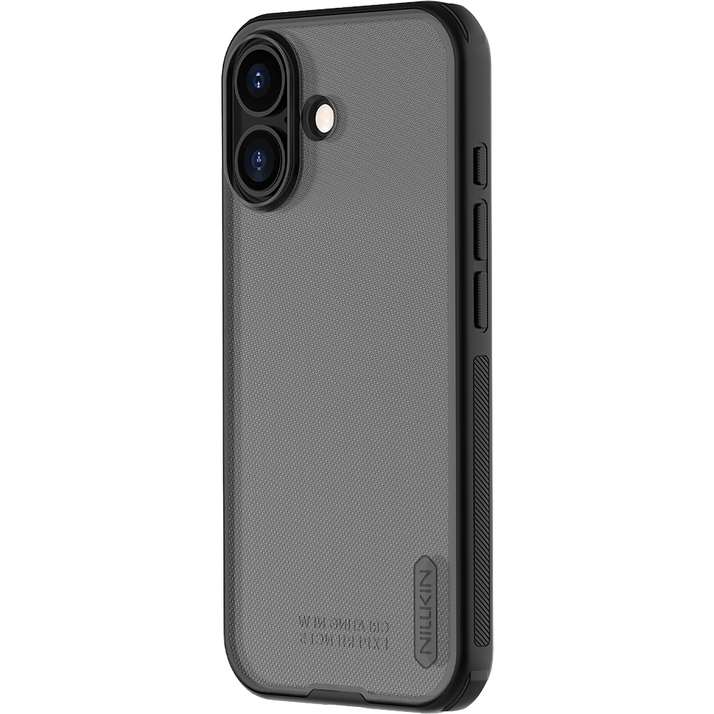Etui Nillkin Frosted Shield Pro do iPhone 17, półprzezroczysto-czarne