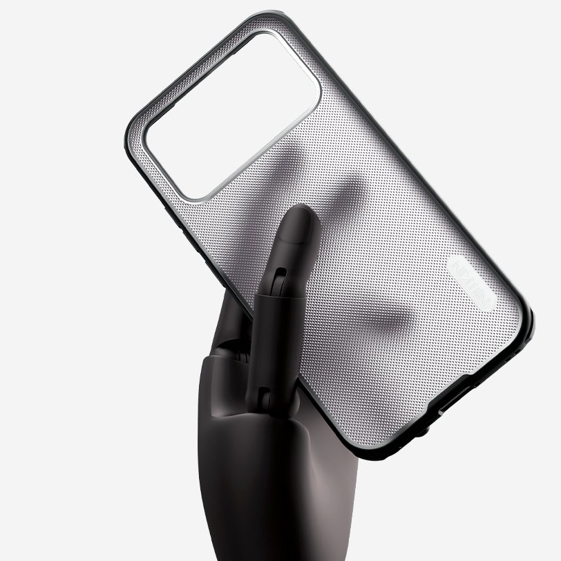 Etui Nillkin Super Frosted Shield Pro do Xiaomi POCO F8 Pro, przydymione