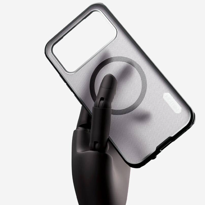 Etui Nillkin Super Frosted Shield Pro Magnetic do Xiaomi POCO F8 Pro, przydymione