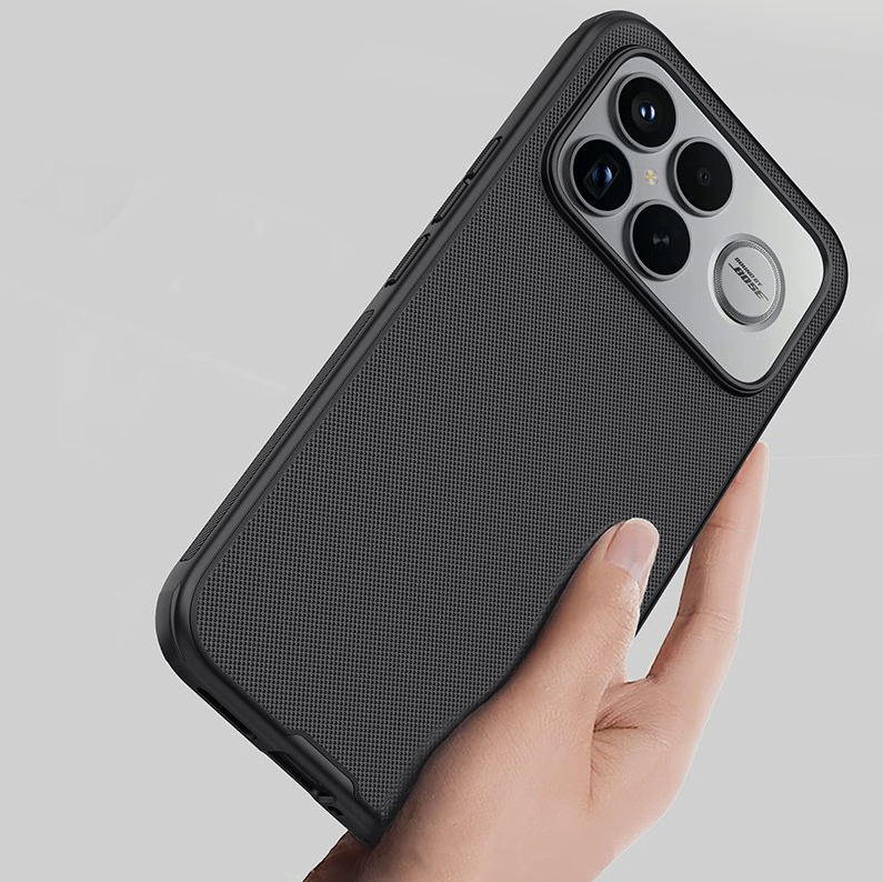 Etui Nillkin Super Frosted Shield Pro Magnetic do Xiaomi POCO F8 Ultra, czarne