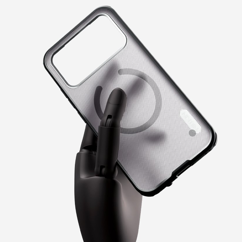 Etui Nillkin Super Frosted Shield Pro Magnetic do Xiaomi POCO F8 Ultra, przydymione