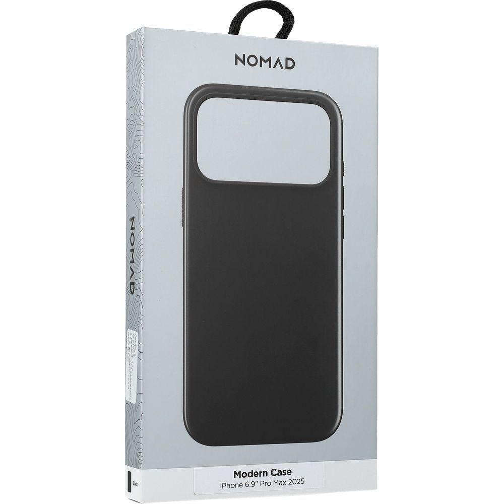 Etui do iPhone 17 Pro Max, Nomad Modern Case do MagSafe, czarne