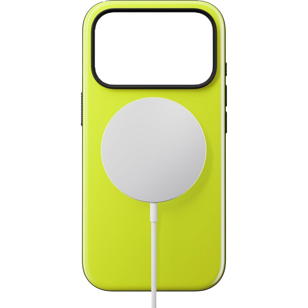 Etui do iPhone 17 Pro, Nomad Modern Case do MagSafe, limonkowe