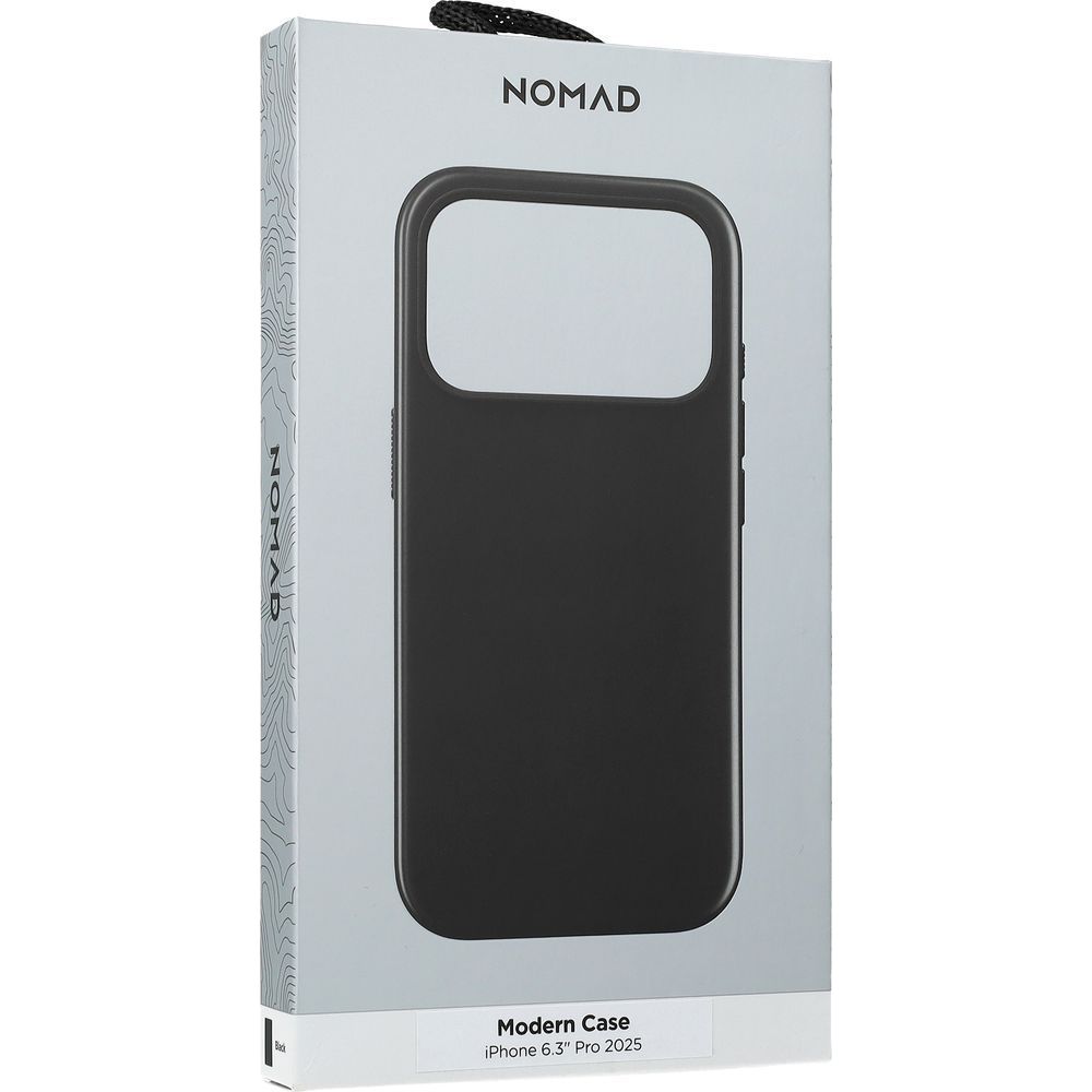 Etui do iPhone 17 Pro, Nomad Modern Case do MagSafe, czarne