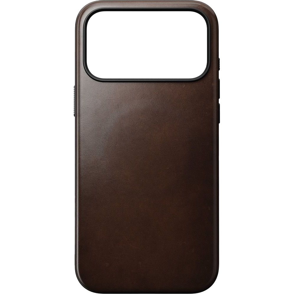 Skórzane etui Nomad Modern Leather Horween Series do MagSafe, do iPhone 17 Pro Max, rustykalne brązowe