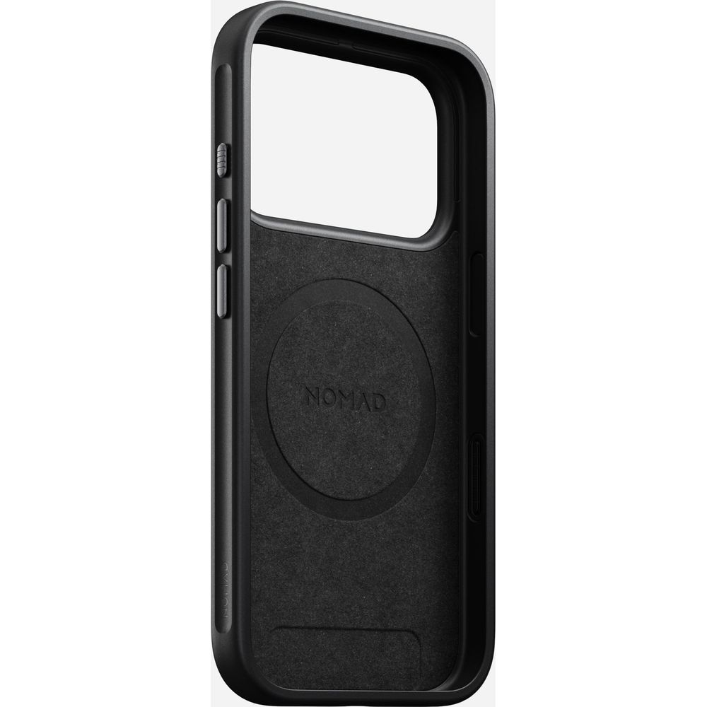 Skórzane etui Nomad Modern Leather do MagSafe, do iPhone 17 Pro, czarne